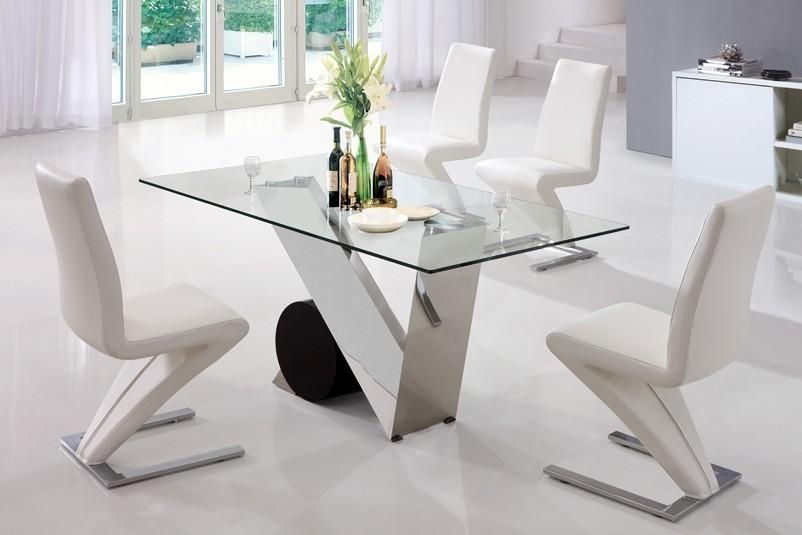 Luxury Modern Glass Dining Table | Tedxumkc Decoration Regarding Glass Dining Tables (Photo 11 of 20)
