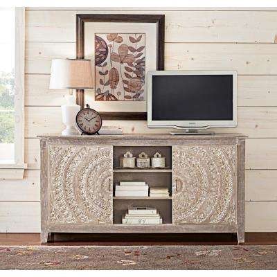 Magnificent Best Grey TV Stands Intended For Gray Tv Stands Living Room Furniture The Home Depot (View 45 of 50)