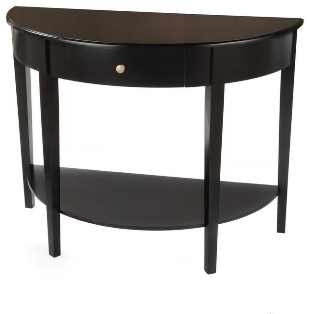 Magnificent Brand New Half Circle Coffee Tables In Brilliant Half Circle Accent Table Table Half Moon Demilune (Photo 16 of 40)