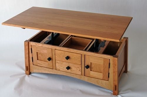 Magnificent Deluxe Lift Top Oak Coffee Tables Intended For Coffee Table Amish Lift Top Coffee Table Solid Oak Coffee Table (View 30 of 40)