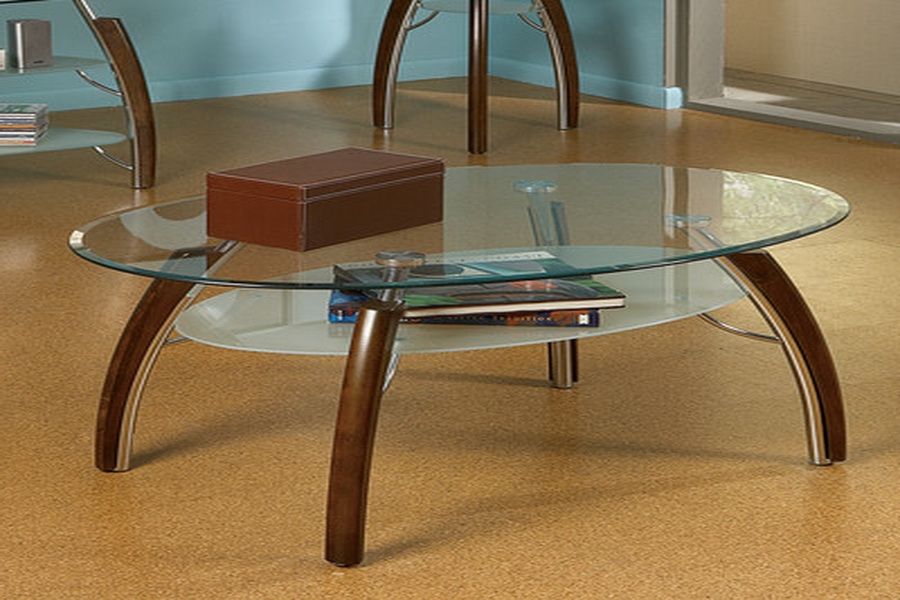 Magnificent Deluxe Oval Shaped Glass Coffee Tables Inside Metal And Glass Coffee Table Vintage Glass Coffee Table Glass (View 43 of 50)
