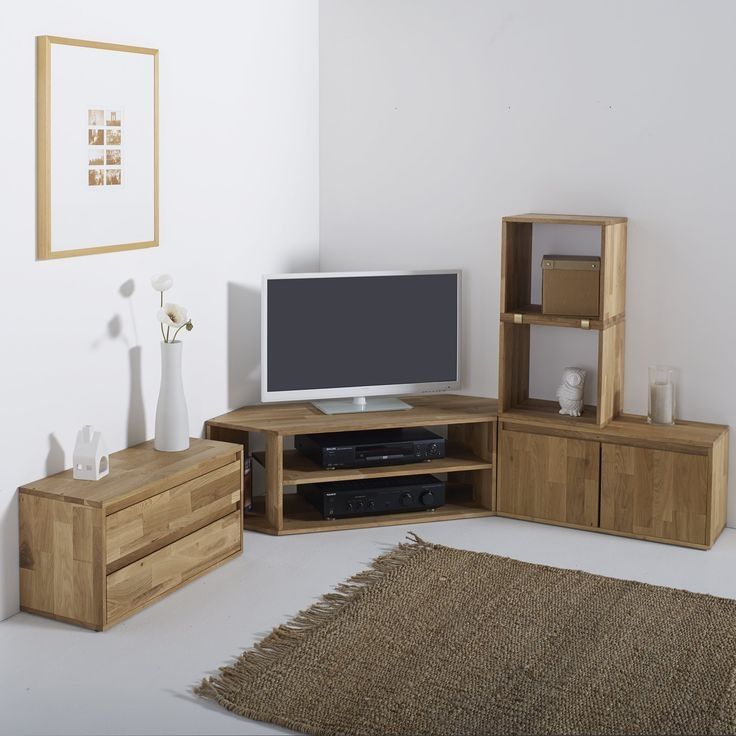 Magnificent Deluxe Wooden Corner TV Cabinets In The 25 Best Oak Corner Tv Stand Ideas On Pinterest Corner Tv (View 44 of 50)