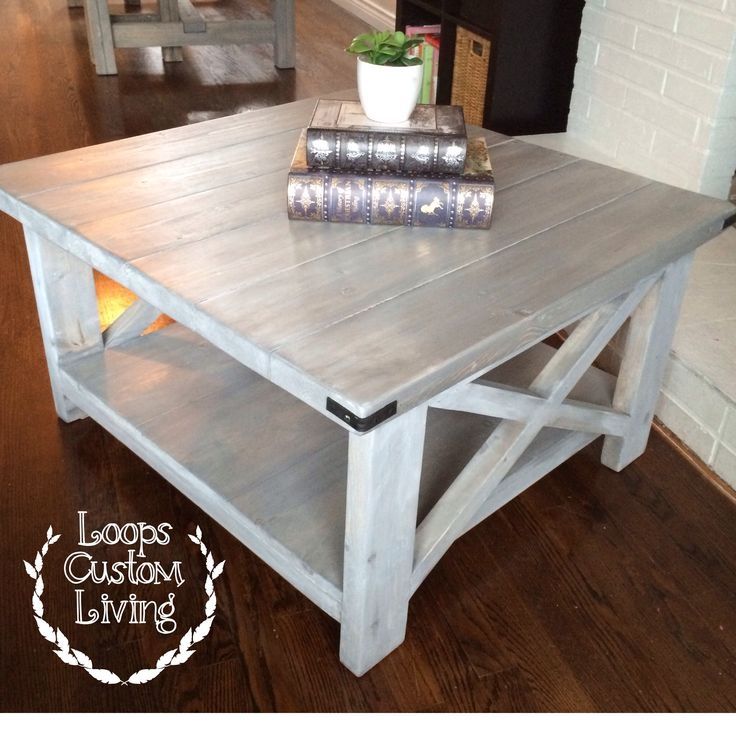 Magnificent Elite Gray Wash Coffee Tables Regarding Best 20 Square Coffee Tables Ideas On Pinterest Build A Coffee (View 13 of 40)