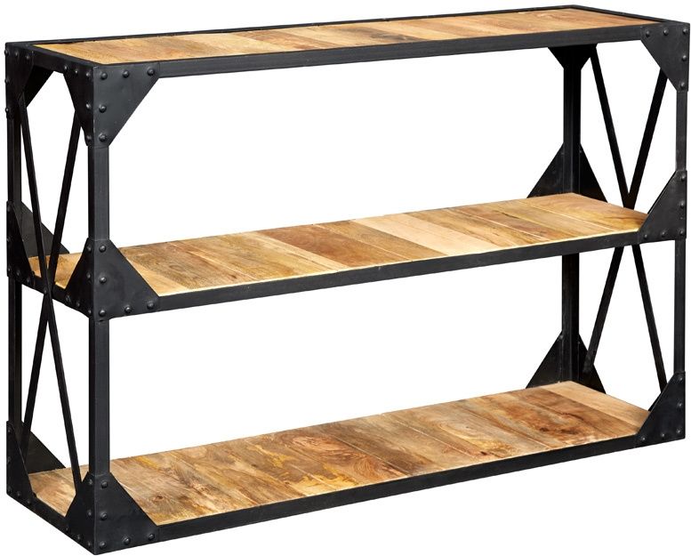 Magnificent Elite Wood And Metal TV Stands Intended For Vintage Industrial Metal And Wood Tv Stand Console Table Tv (View 32 of 50)