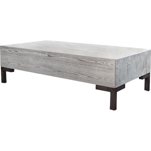 Magnificent Famous Grey Wood Coffee Tables Regarding Weathered Gray Wood Coffee Table (Photo 9 of 50)