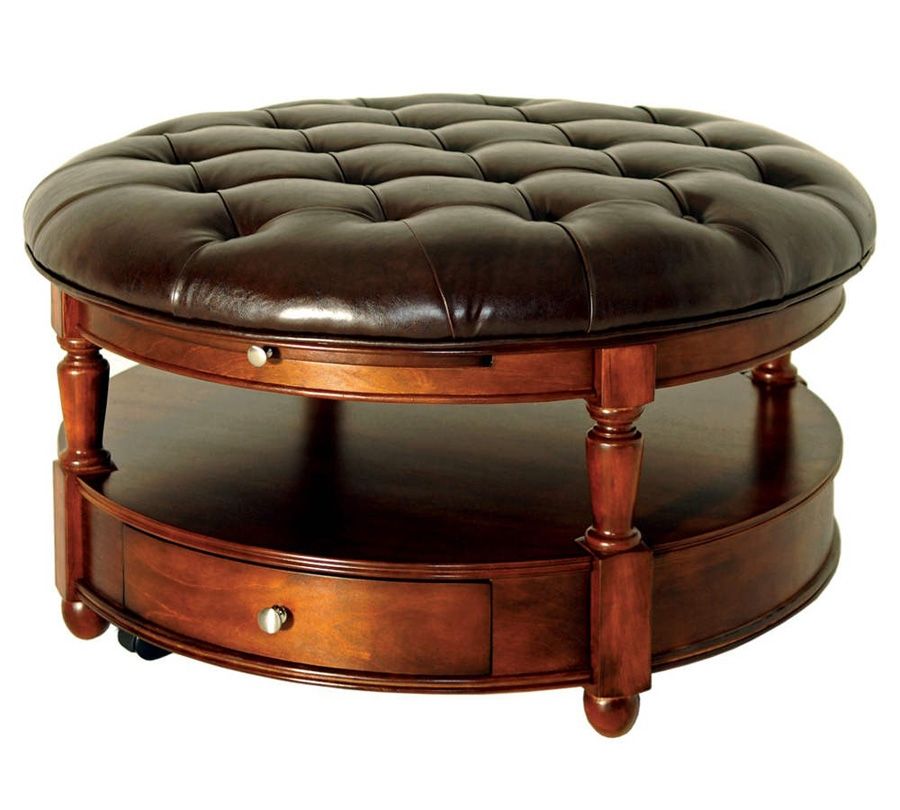 Magnificent Famous Large Round Low Coffee Tables For Large Round Coffee Table Ottoman Starrkingschool (View 12 of 50)