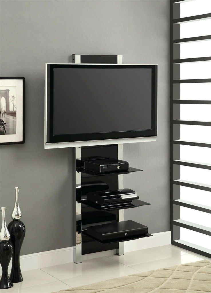 Magnificent Latest Single Shelf TV Stands Within Sleek Tv Stands (Photo 17756 of 35622)