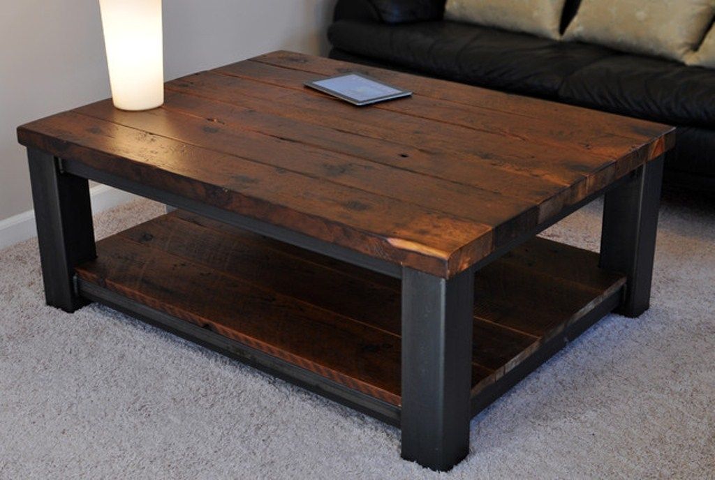 Magnificent Latest Square Storage Coffee Table With Regard To Square Rustic Coffee Table Decor Ideas Tedxumkc Decoration (Photo 24 of 50)