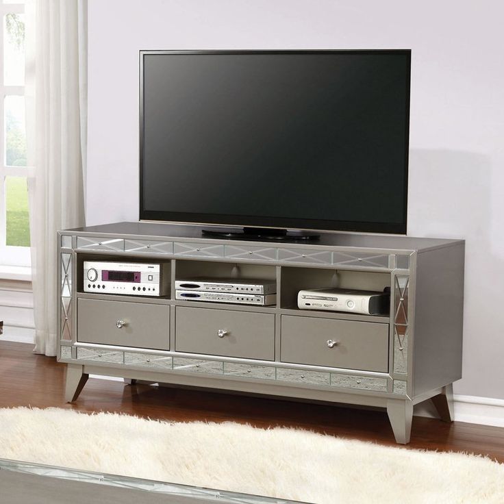 Magnificent New Classy TV Stands Within Best 10 Silver Tv Stand Ideas On Pinterest Industrial Furniture (Photo 30659 of 35622)