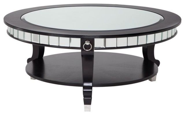 Magnificent Popular Ava Coffee Tables With Regard To Decor Of Mirrored Round Coffee Table With Silver Ava Mirrored (View 26 of 50)