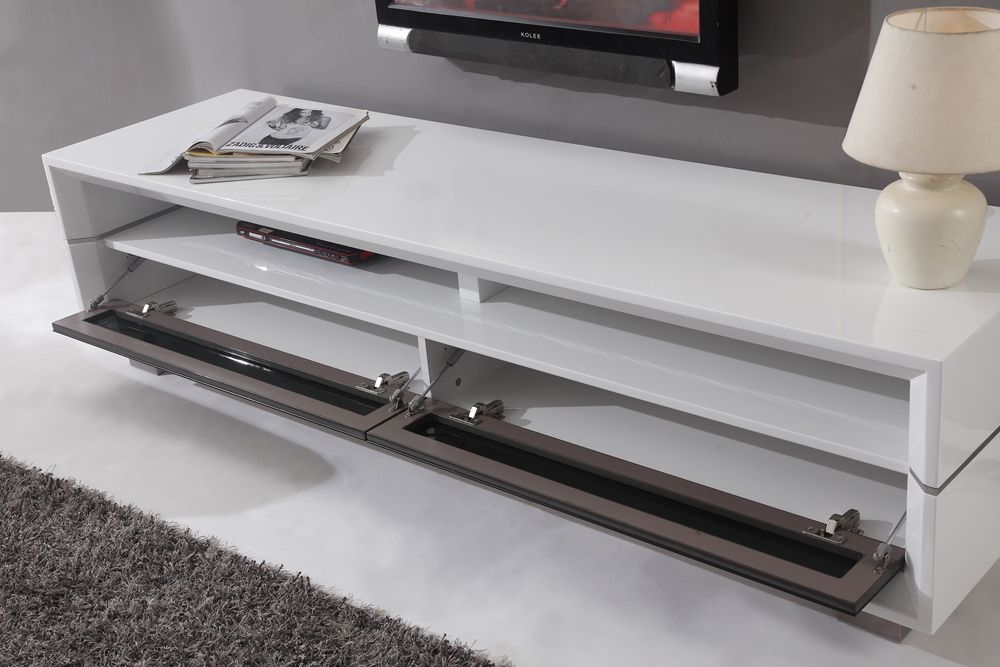 Magnificent Popular BModern TV Stands In B Modern Executive Remix Tv Stand White High Gloss B Modern (Photo 10 of 50)