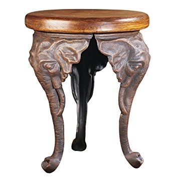 Magnificent Popular Elephant Coffee Tables For Amazon Design Toscano Three Elephants Of Timbe Sculptural End (View 22 of 50)