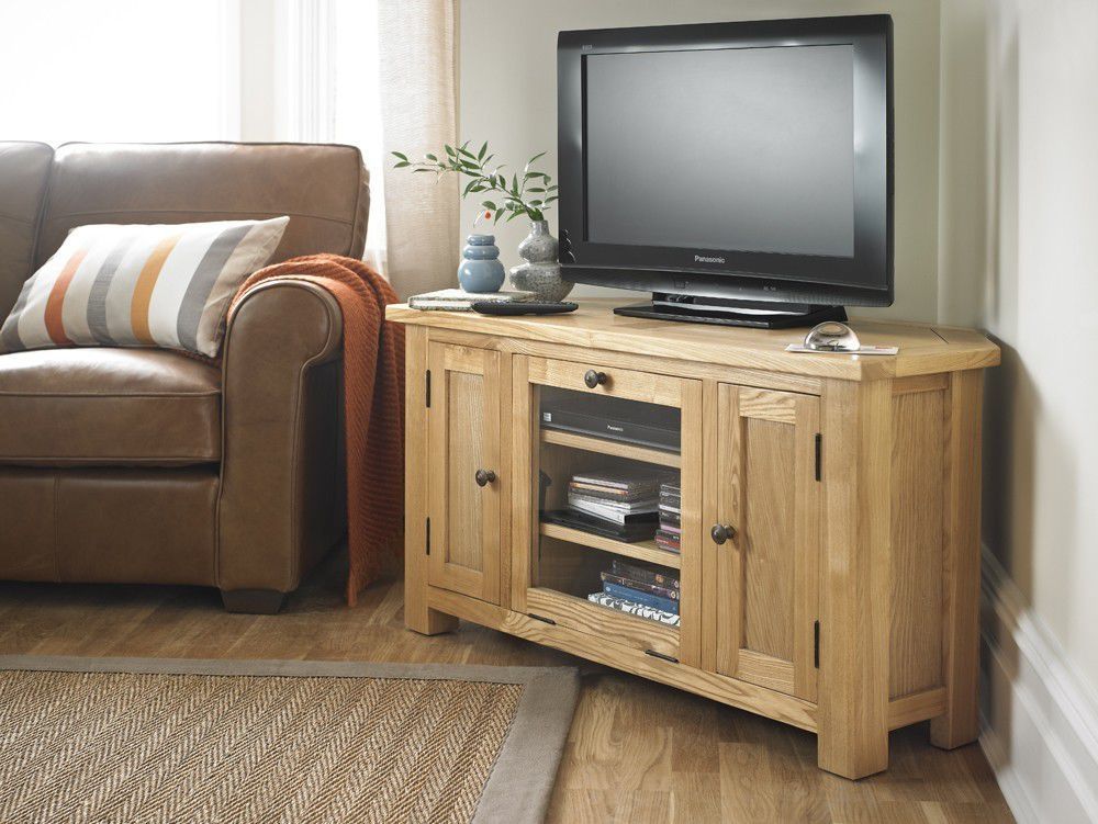 Top 50 of Solid Wood Corner TV Cabinets