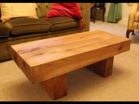 Magnificent Unique Coffee Tables Solid Wood Intended For Solid Wood Coffee Table Modern Designs Youtube (Photo 13 of 50)