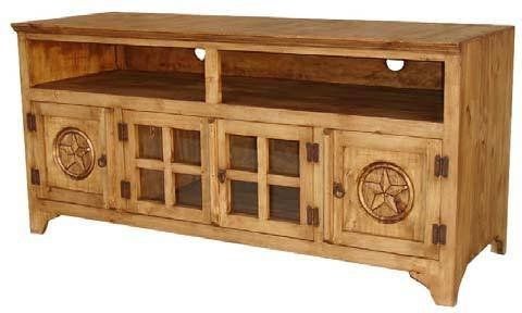 Magnificent Variety Of Rustic TV Stands Intended For Rustic Star Tv Stand Texas Star Tv Stand Rustic Star Tv Console (Photo 17 of 50)