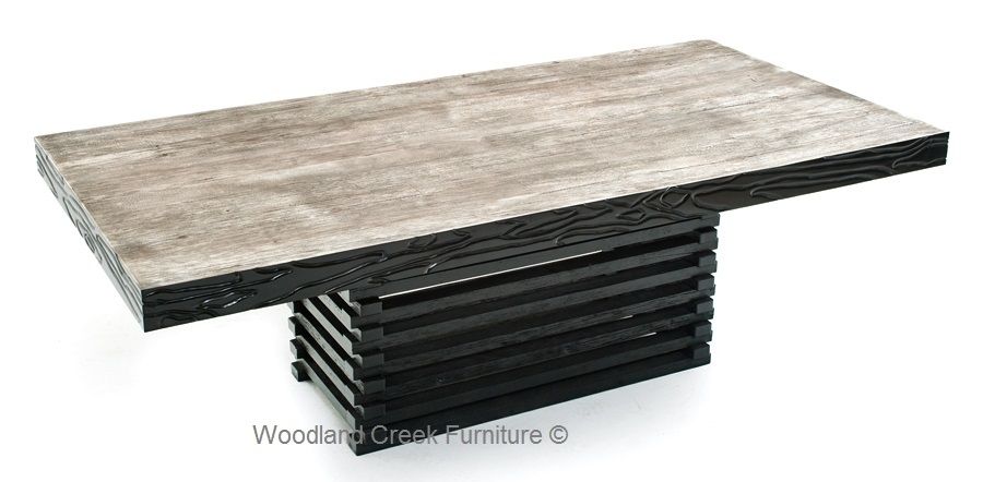 Magnificent Wellliked Gray Wash Coffee Tables Regarding Rustic Chic Dining Table Gray Wash White Wash Coastal (Photo 39 of 40)