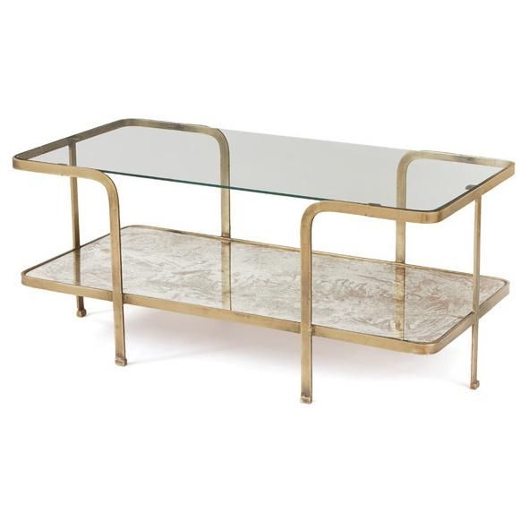 Magnificent Widely Used Vintage Glass Coffee Tables Pertaining To Vintage Rounded Corners Coffee Table (Photo 19 of 50)