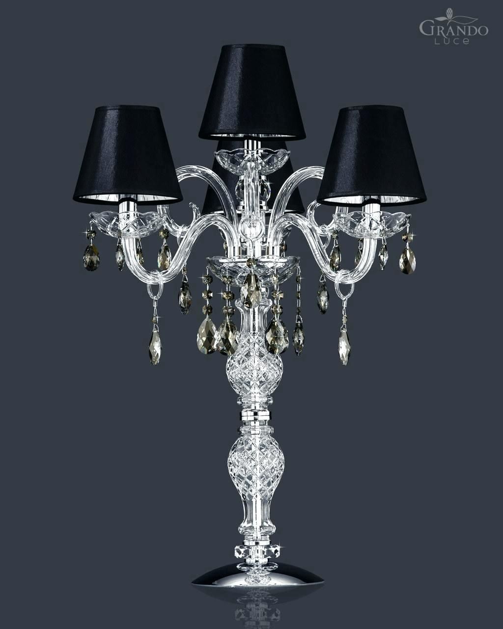 25 Inspirations Small Crystal Chandelier Table Lamps Chandelier Ideas