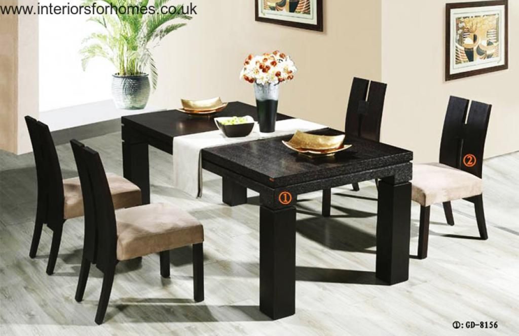 Modern Dining Table Furniture. Modern Dining Room Furniture With Regard To Modern Dining Table And Chairs (Photo 4 of 20)