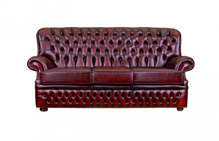 Monks Red Chesterfield | The Chesterfield Company For Red Leather Chesterfield Sofas (Photo 11 of 20)