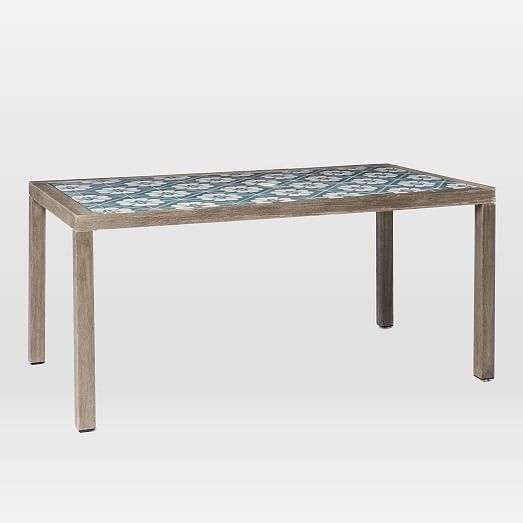 Mosaic Tiled Dining Table | West Elm Intended For Mosaic Dining Tables For Sale (Photo 15 of 20)