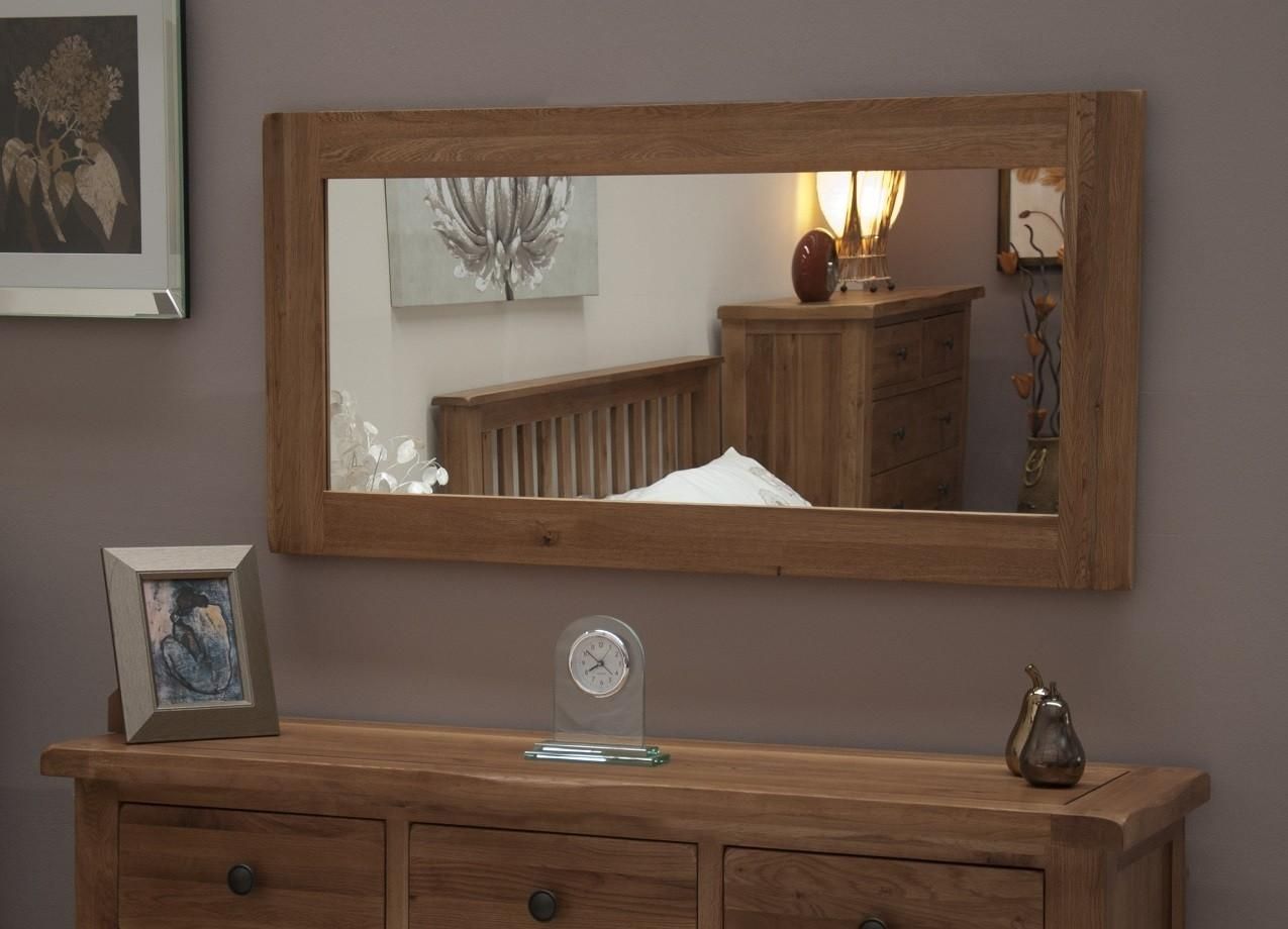Oak Mirrors | Oak Furniture Uk In Mirrors Oak (Photo 8 of 20)