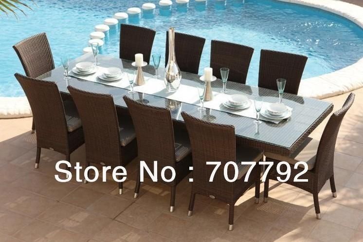 Online Get Cheap 10 Chairs Dining Table  Aliexpress | Alibaba Regarding 10 Seater Dining Tables And Chairs (View 14 of 20)