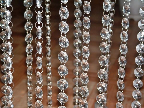 Online Get Cheap Hanging Crystals Wedding Aliexpress With Regard To Faux Crystal Chandelier Wedding Bead Strands (View 14 of 25)