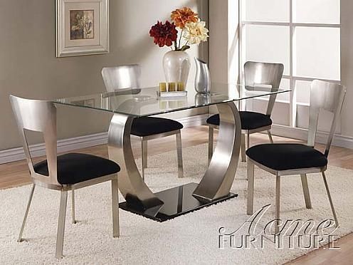 Outstanding Glass Dining Room Table And Chairs Pictures – 3D House With Regard To Glass Dining Tables And Chairs (View 10 of 20)