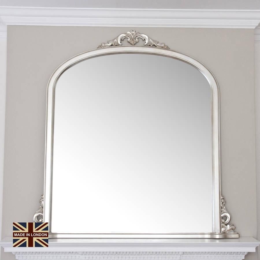 Overmantle Mirror | Inovodecor Intended For Overmantle Mirror (Photo 3 of 20)