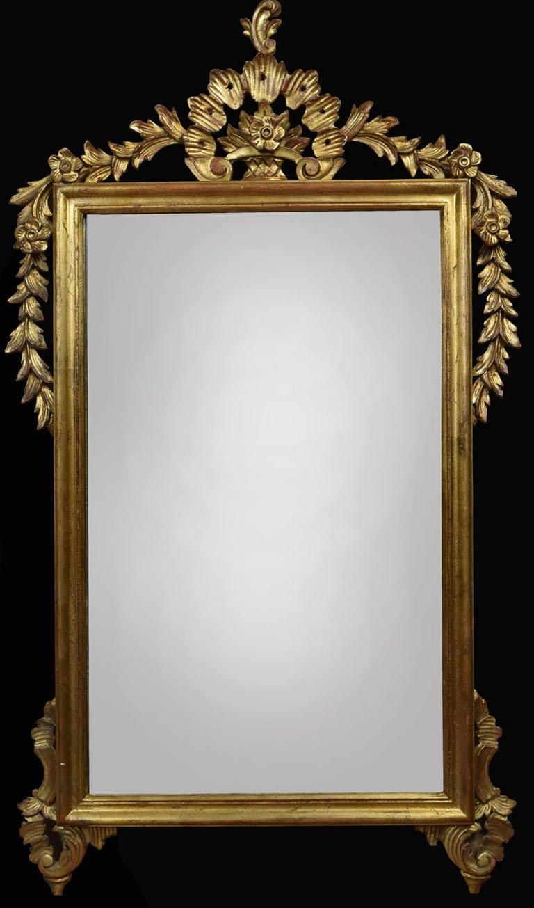 Pair Of Victorian Style Giltwood And Composition Wall Mirrors At Pertaining To Victorian Style Mirrors (Photo 2 of 20)
