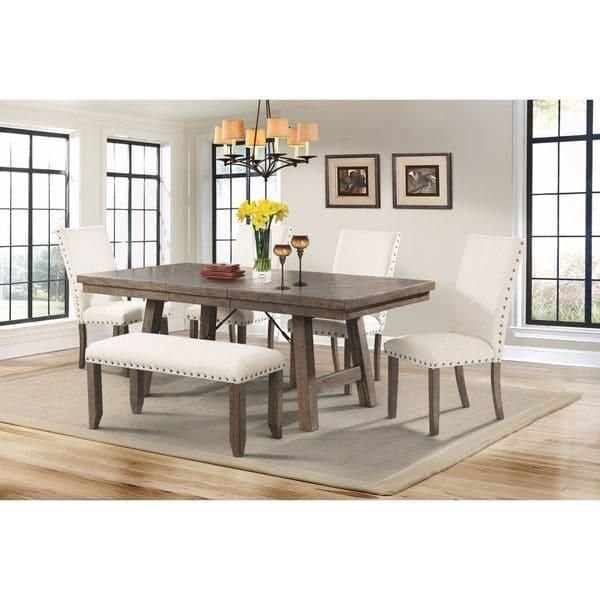 Picket House Dex 6 Piece Dining Table And Chairs Set – Free With Dining Table Sets With 6 Chairs (View 20 of 20)