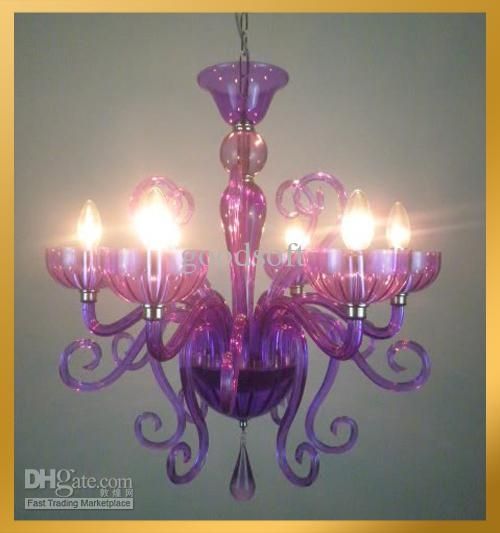 Purple Chandelier Pertaining To Purple Crystal Chandeliers (View 25 of 25)