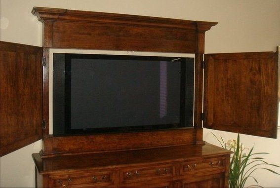Remarkable Best Enclosed TV Cabinets For Flat Screens With Doors Throughout Classic Tv Cabinets For Flat Screens With Doors Advice For Your (Photo 12 of 50)