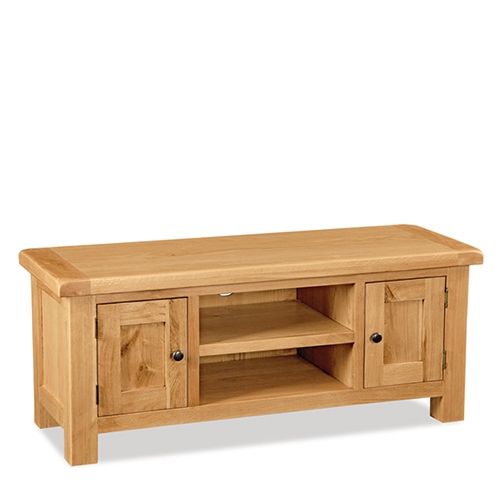 Remarkable Brand New Large Oak TV Stands Regarding Salisbury Oak Large Tv Stand Up To  (View 13 of 50)