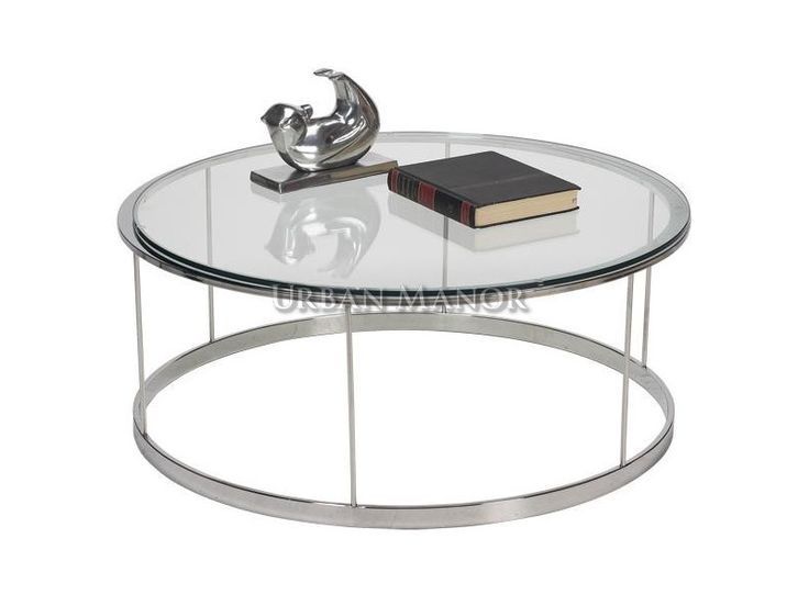 Remarkable Famous Round Chrome Coffee Tables With Regard To 74 Best Coffe And Console Tables Images On Pinterest Console (View 14 of 50)