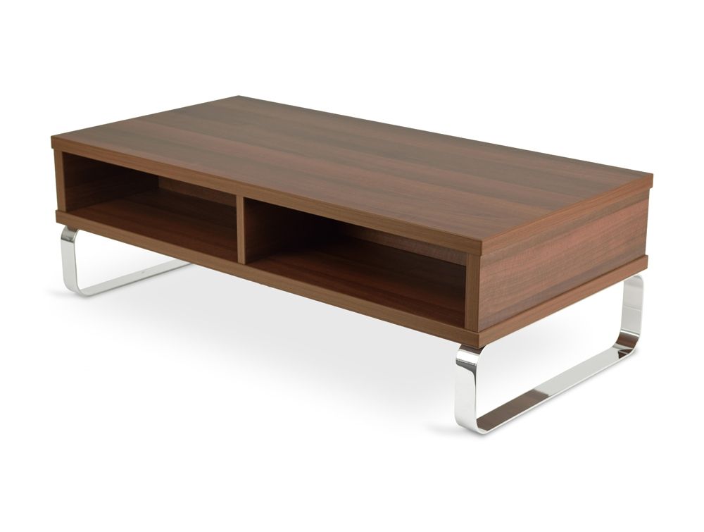 Remarkable Fashionable Coffee Tables With Chrome Legs With Cuban Box Coffee Table With Chrome Loop Legs (View 35 of 50)