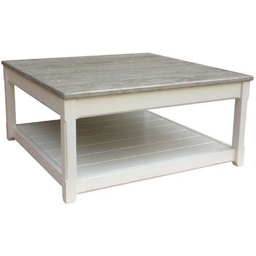 Remarkable Fashionable Square White Coffee Tables Intended For Square White Coffee Table (View 2 of 50)