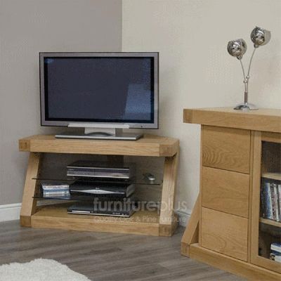 Remarkable Favorite Oak TV Stands For Flat Screens Intended For Oak Tv Stand Solid Oak Tv Unit Cabinet Furniture Plus (Photo 34 of 50)