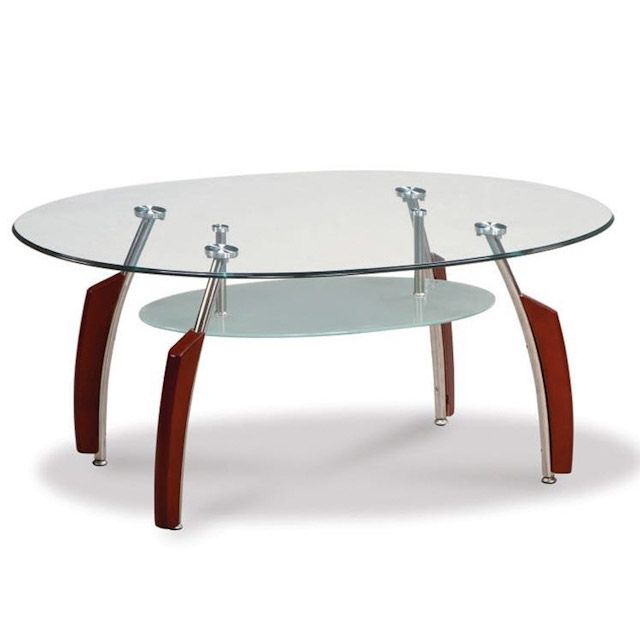 Remarkable High Quality Coffee Tables With Shelf Underneath Throughout Coffee Table Glass Oval Coffee Table Walmart Tables Elegant With (View 24 of 50)