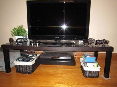 Remarkable Latest Coffee Tables And TV Stands With Tv Stand With Floating Dvd Platform Ikea Hackers Ikea Hackers (Photo 29048 of 35622)