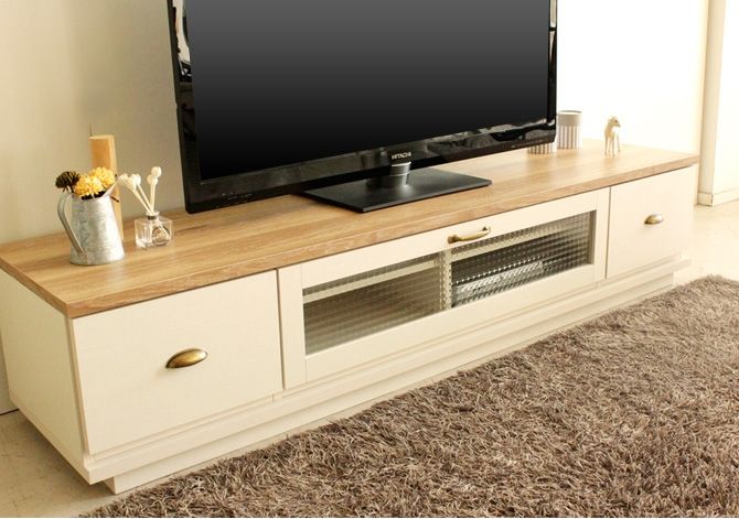 Remarkable Popular French Country TV Cabinets Regarding Best99 Rakuten Global Market Tv Stand Wood Tv Stand Wooden (Photo 16 of 50)