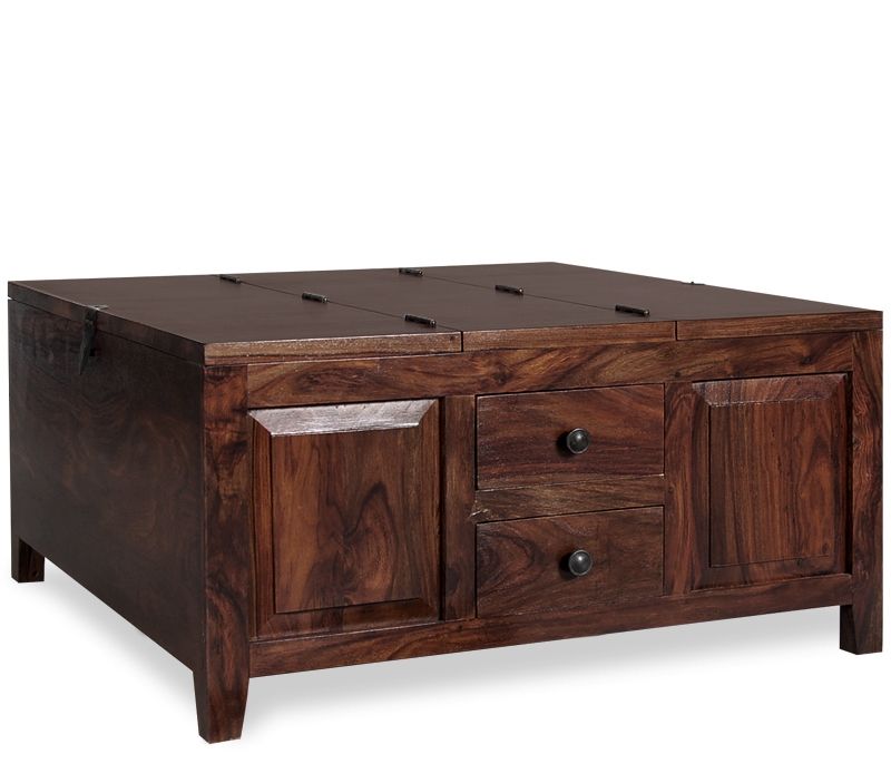 Remarkable Preferred Square Chest Coffee Tables Regarding Square Coffee Tables With Storage (Photo 22 of 50)