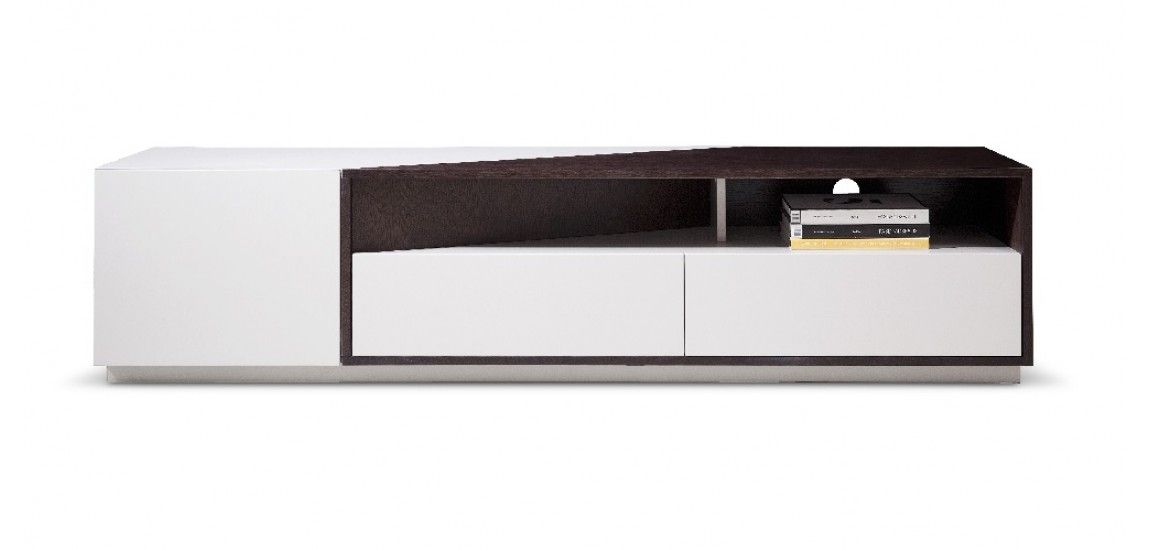 Remarkable Series Of Grey TV Stands With Regard To 117 Tv Stand In Light Grey And Brown Oak Finish (View 25 of 50)