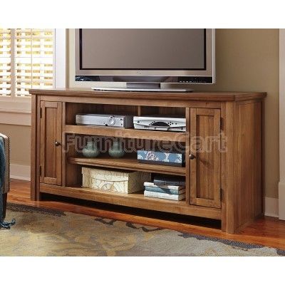 Remarkable Unique TV Stands 38 Inches Wide With Regard To Macibery 60 Inch Tv Stand Signature Design Furniture Cart (Photo 5 of 50)