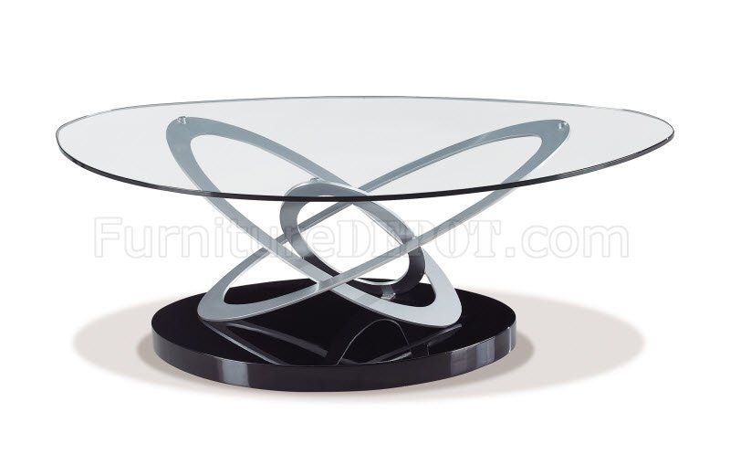 Remarkable Variety Of Coffee Tables Glass And Metal Within Glass Top Metal Base Modern Coffee Table Woptions (Photo 28 of 50)