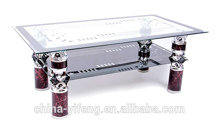 Remarkable Variety Of High Quality Coffee Tables Regarding High Quality Aluminium Leg Glass Top Coffee Tables Made In China (View 49 of 50)