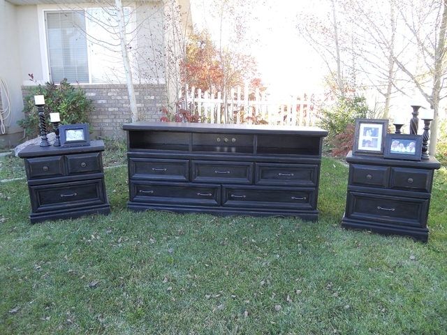 Remarkable Variety Of Very Tall TV Stands Inside Build Wood Desk Plans Tv Dresser Combo Wooden Pallet Projects (Photo 20 of 50)