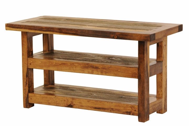 Remarkable Well Known RecycLED Wood TV Stands In Furniture Barn Wood Reclaimed Wood Tv Stand For Home Furniture Ideas (View 36 of 50)