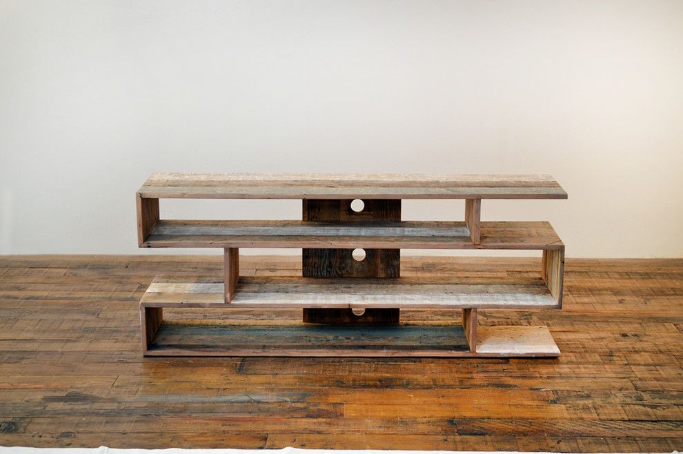 Remarkable Wellknown RecycLED Wood TV Stands Within Reclaimed Wood Tv Stand Wb Designs (View 2 of 50)